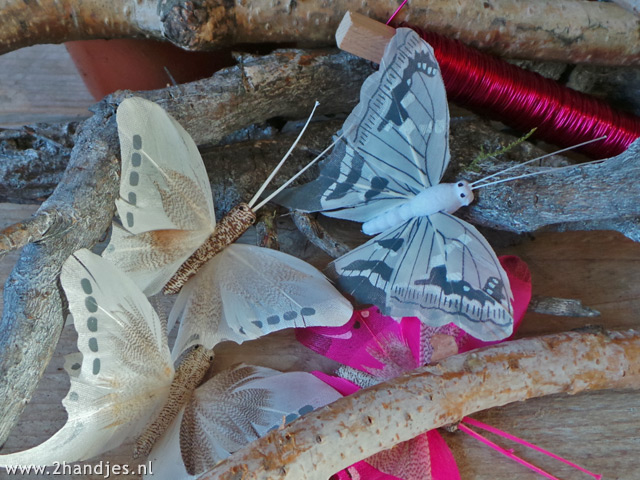 decoratiemateriaal vlinders