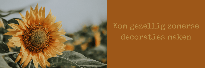 creatieve workshop kleur het seizoen