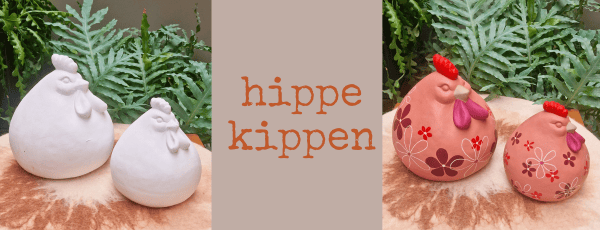 leuke kippen om te beschilderen