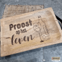 groepsuitje creatief plank branden