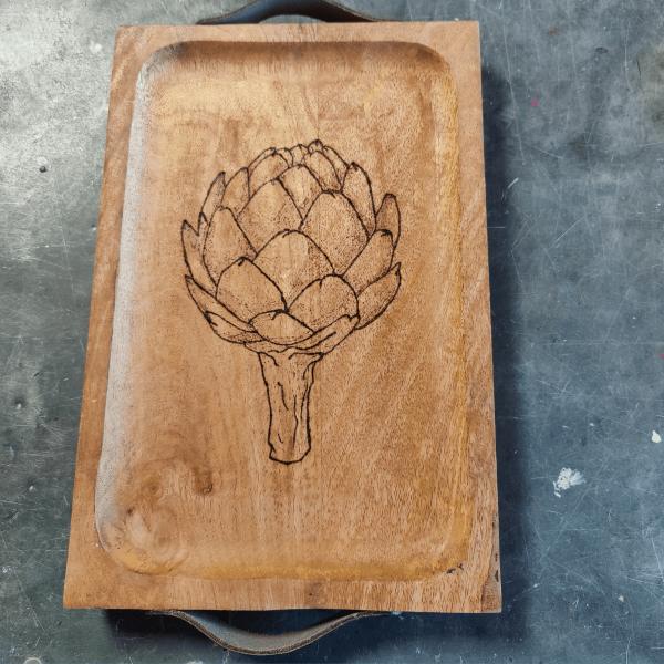 tapasplank met afbeelding branden tapasplank met afbeelding branden