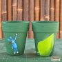creatieve workshop bloempotten beschilderen vriendinnenuitje