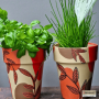 creatieve workshop bloempotten decoreren