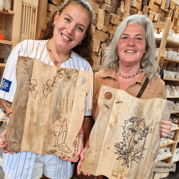 creatieve workshop houtbranden Noord‑Brabant