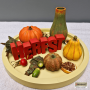 herfstdecoraties maken in een atelier met vriendinnen