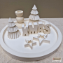 kerstworkshop in een atelier met begeleiding