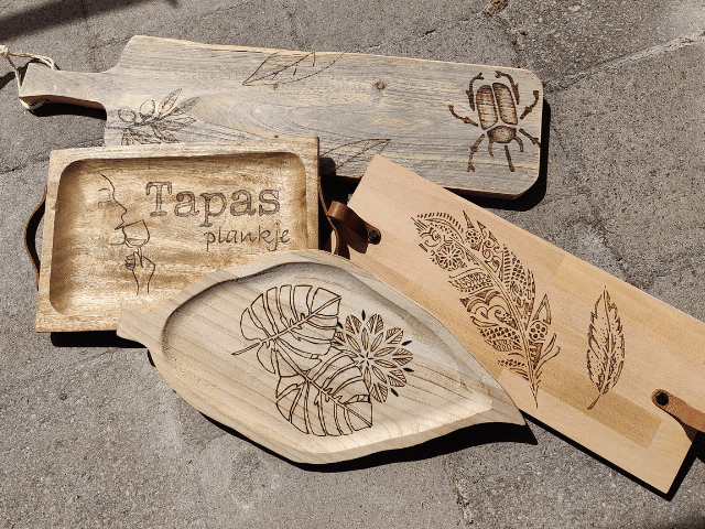 woodburning borrelplank